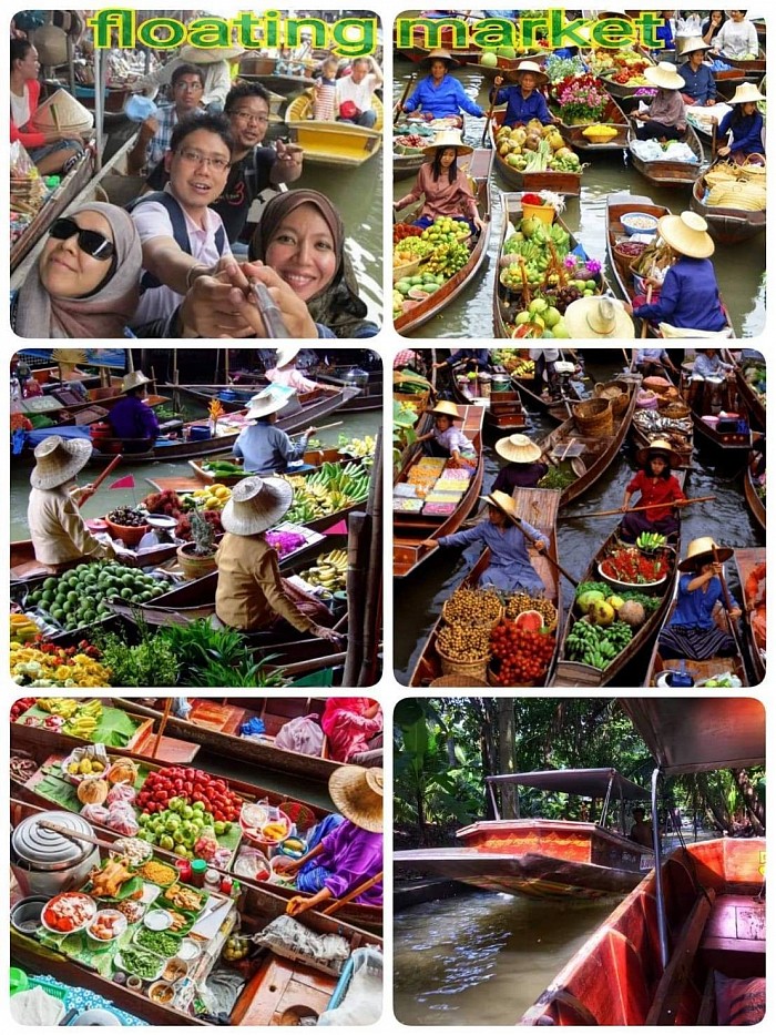 Damnoen Saduak Floating Market